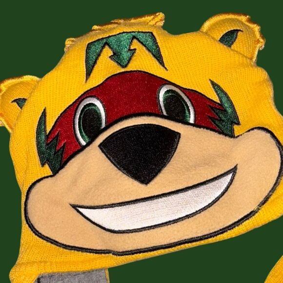 NHL MN Wild Little Kids Goldie Mascot Ear Flap Hat - Picture 8 of 8